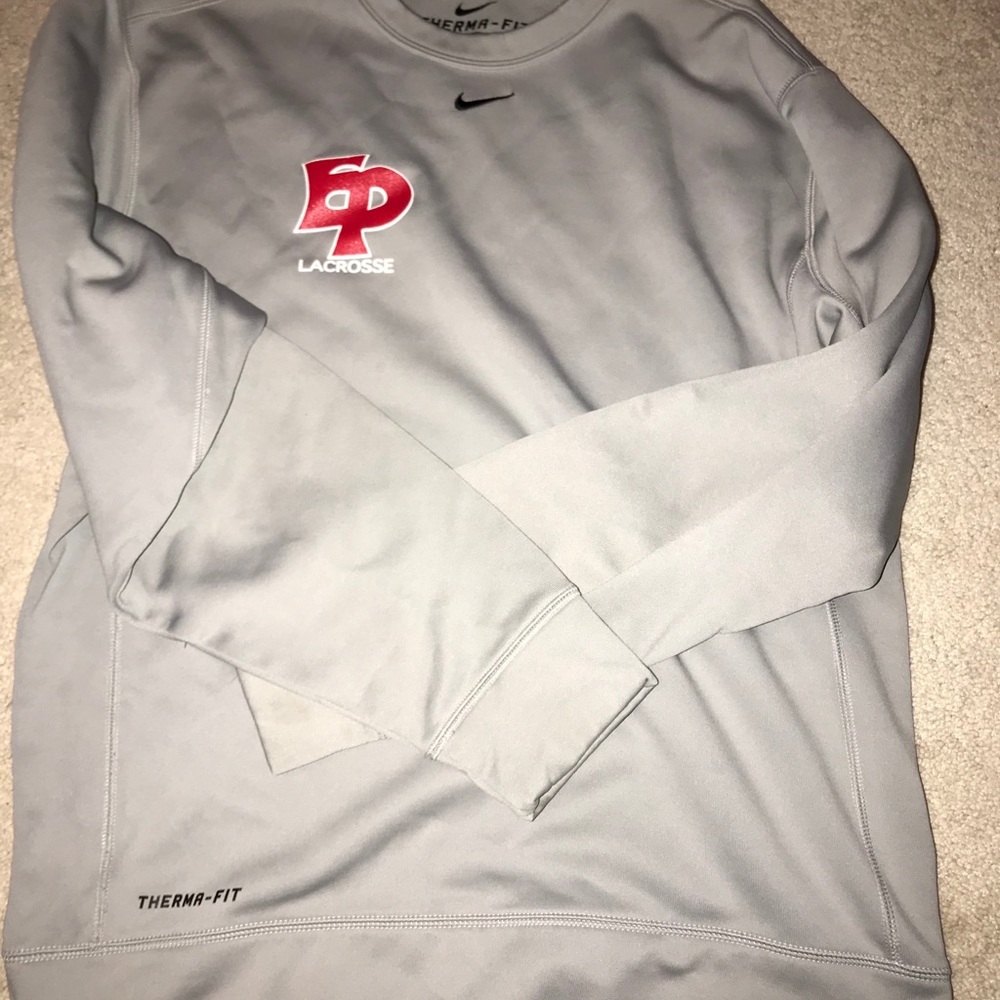 Nike lacrosse crew neck
